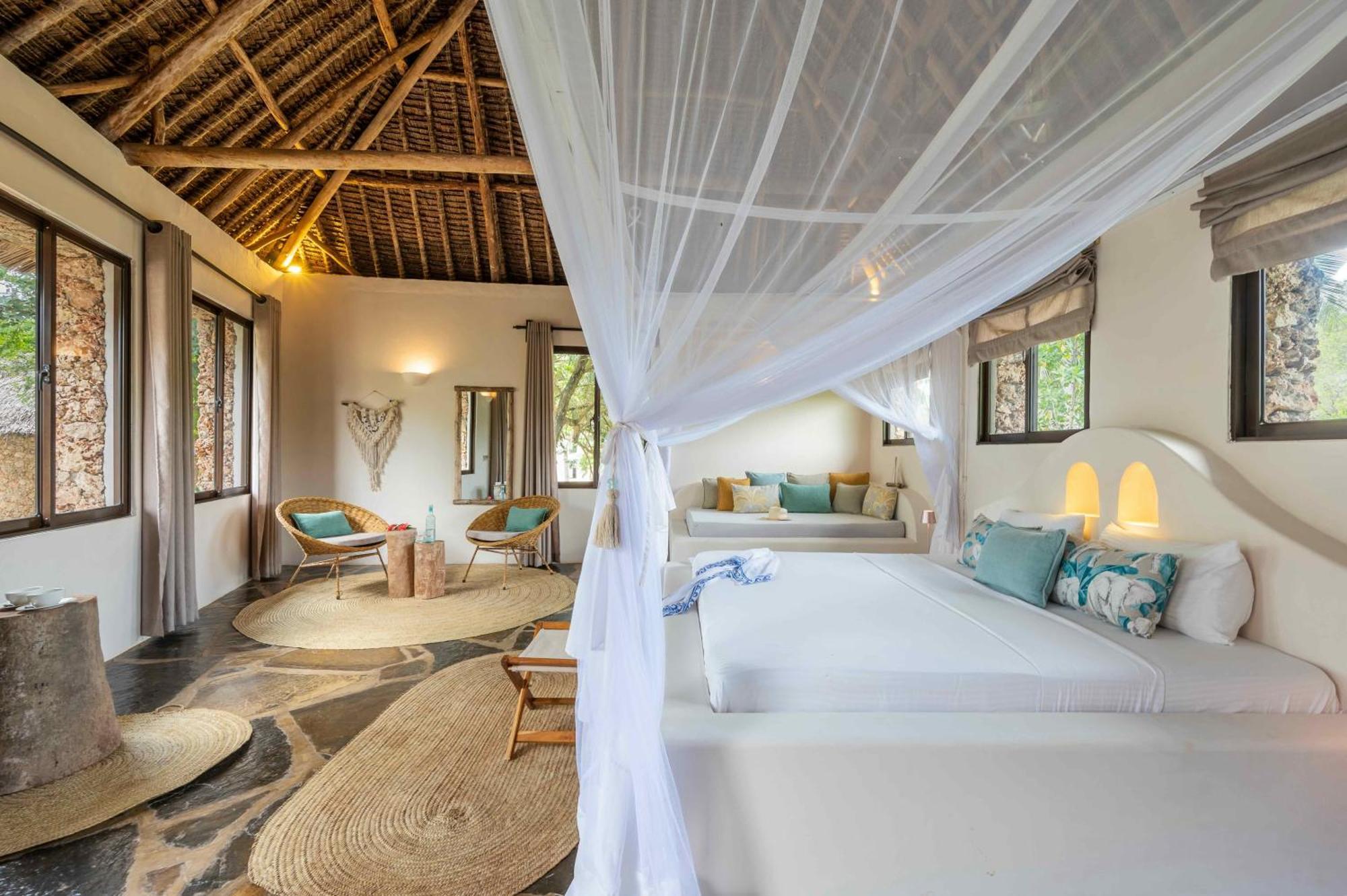 Mwazaro Beach Lodge Шимони Номер фото